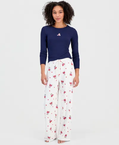 Hippie Rose Juniors' Printed Drawstring-waist Pants In Multi