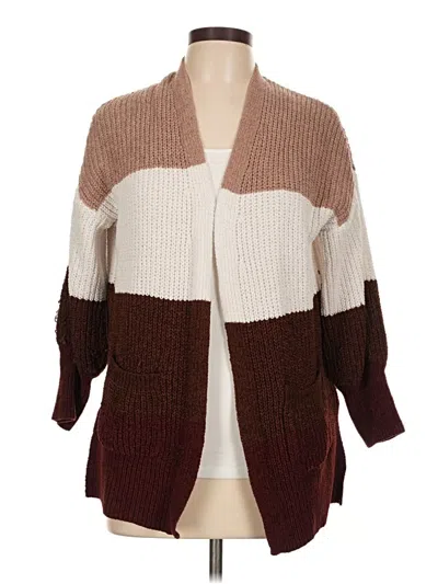 Pre-owned Hippie Rose Kimono In Burgundy