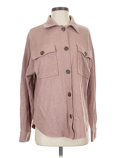 Pre-owned Hippie Rose Long Sleeve Blouse In Brown