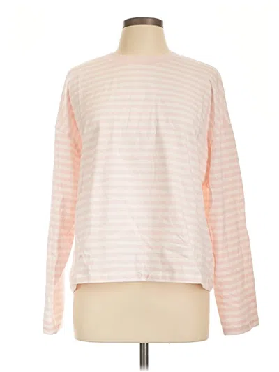 Pre-owned Hippie Rose Long Sleeve T-shirt In Pink
