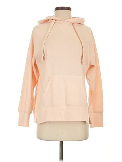 Pre-owned Hippie Rose Pullover Hoodie In Tan