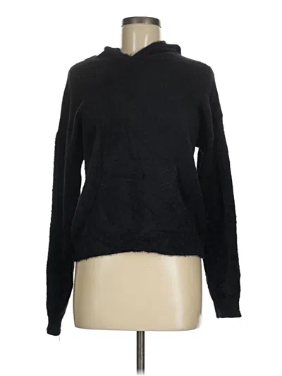 Pre-owned Hippie Rose Pullover Sweater In Black
