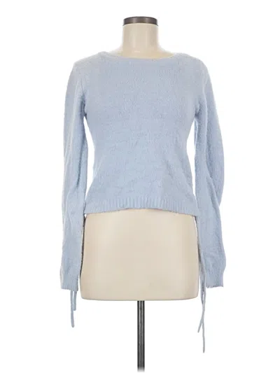 Pre-owned Hippie Rose Pullover Sweater In Blue