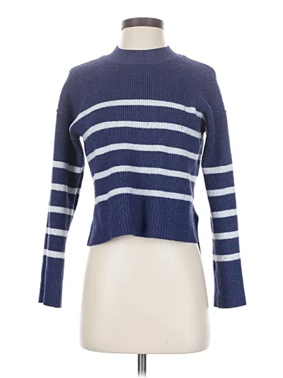 Pre-owned Hippie Rose Pullover Sweater In Blue