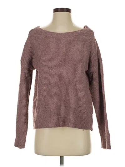 Pre-owned Hippie Rose Pullover Sweater In Brown