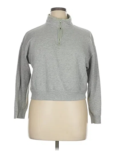 Pre-owned Hippie Rose Pullover Sweater In Gray