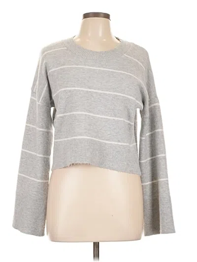Pre-owned Hippie Rose Pullover Sweater In Gray