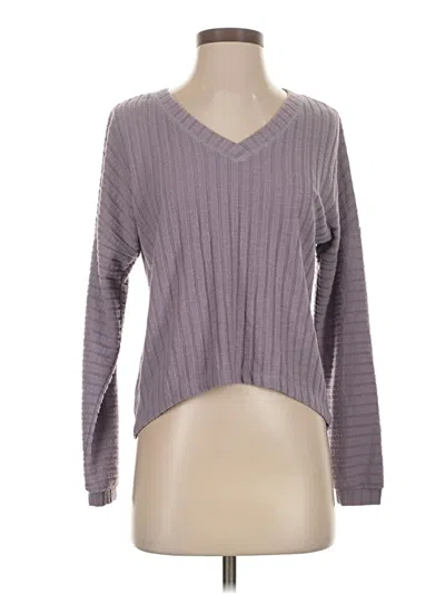 Pre-owned Hippie Rose Pullover Sweater In Gray