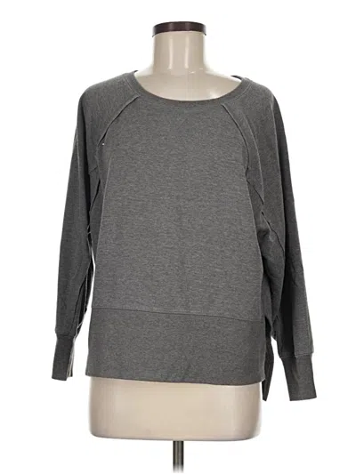 Pre-owned Hippie Rose Pullover Sweater In Gray
