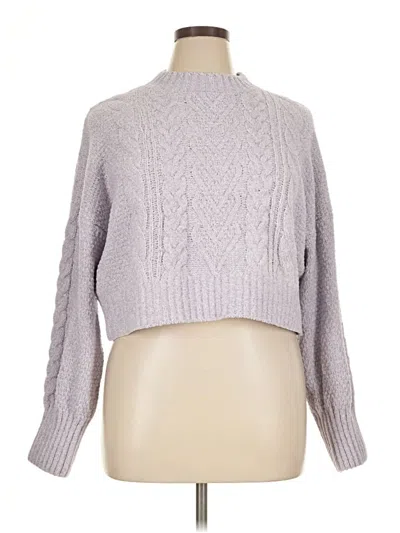 Pre-owned Hippie Rose Pullover Sweater In Gray
