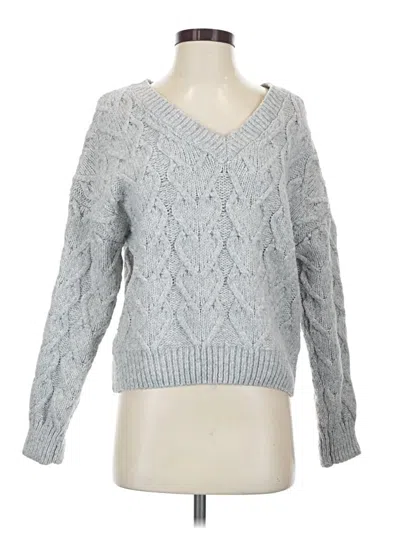 Pre-owned Hippie Rose Pullover Sweater In Gray
