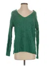 Hippie Rose Pullover Sweater In Green
