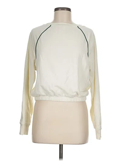 Pre-owned Hippie Rose Pullover Sweater In Ivory