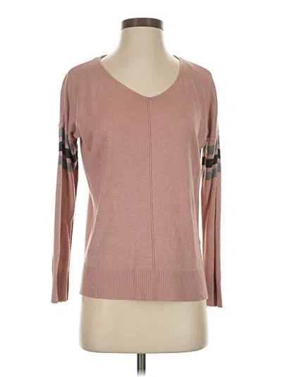 Pre-owned Hippie Rose Pullover Sweater In Pink