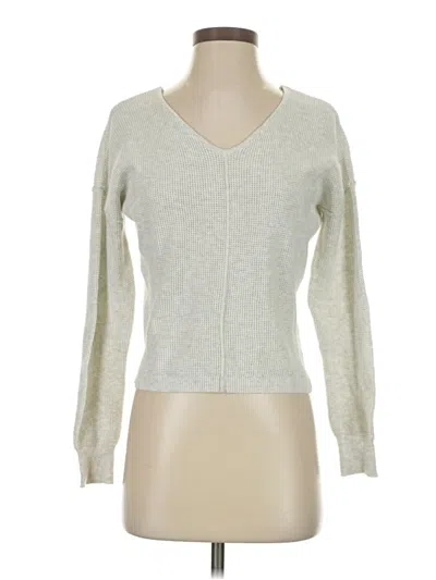 Pre-owned Hippie Rose Pullover Sweater In Silver