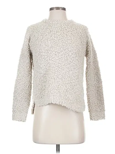 Pre-owned Hippie Rose Pullover Sweater In Silver