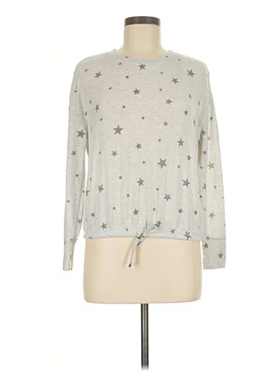 Pre-owned Hippie Rose Pullover Sweater In Silver