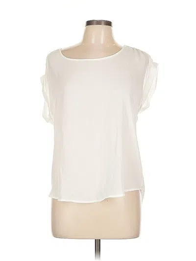 Pre-owned Hippie Rose Short Sleeve T-shirt In White