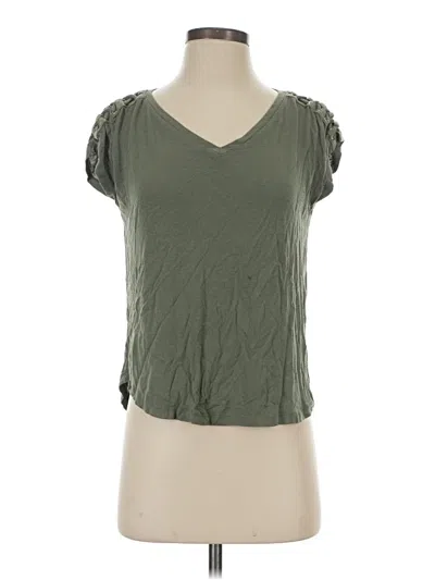 Pre-owned Hippie Rose Short Sleeve T-shirt In Green