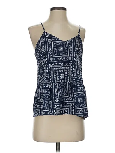 Pre-owned Hippie Rose Sleeveless Blouse In Blue