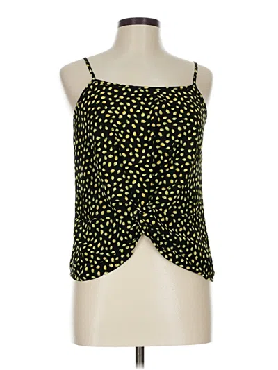 Pre-owned Hippie Rose Sleeveless Blouse In Yellow