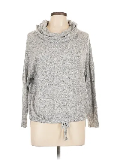 Pre-owned Hippie Rose Turtleneck Sweater In Gray