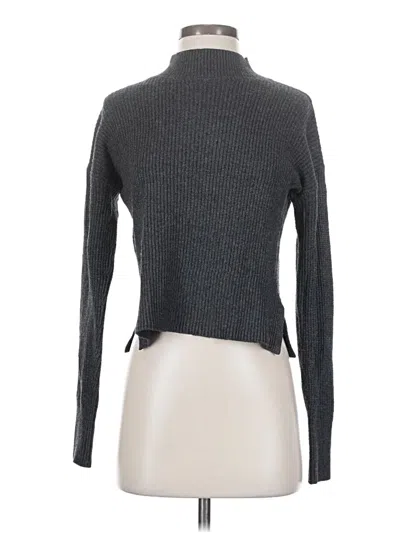 Pre-owned Hippie Rose Turtleneck Sweater In Gray