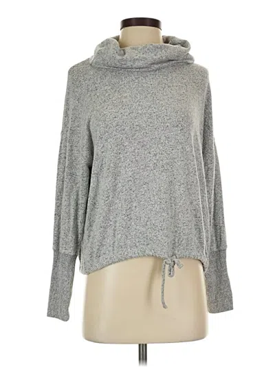 Pre-owned Hippie Rose Turtleneck Sweater In Gray