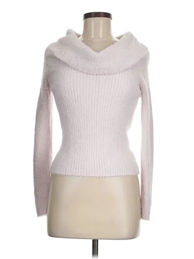 Pre-owned Hippie Rose Turtleneck Sweater In Pink