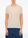 Hira Short Sleeve Ribbed Crew Neck Sweater