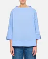 Hira Light Blue Blouse Top In Sky Blue