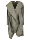 Hira Oversized Green Trench Coat In Green