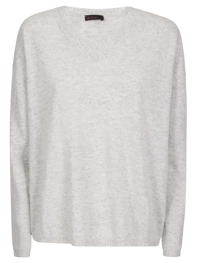 HIRA SOFT SWEATER WITH V-NECK