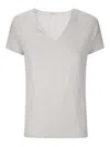 Hira V-neck Sweater In Silver