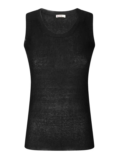 Hira Cibs -free Sleeveless Tops In Black