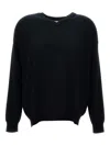 Hira V-neck Wool Sweater In Black