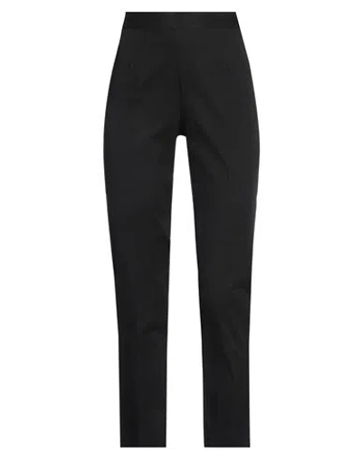 Hira Woman Pants Black Size 2 Cotton, Elastane