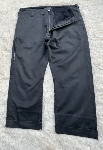 Pre-owned Hiroshi Fujiwara Reconstructed Levi's Fenom X Fragment Design Cropped Pant In Multi