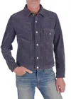 Hiroshi Kato Blade Jacket In Charcoal In Purple