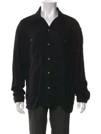 Pre-owned Hiroshi Kato Long Sleeve Shirt In Black