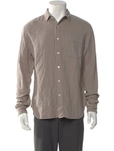 Pre-owned Hiroshi Kato Long Sleeve Shirt In Neutral