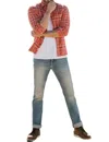 Hiroshi Kato The Hammer Straight Leg Jeans In Multi
