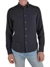 Hiroshi Kato The Ripper Waffle Double Gauze Button-up Shirt In Blue