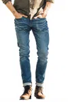 Hiroshi Kato Scissors Slim Tapered Jeans In Ace 10.5oz Selvedge In Blue