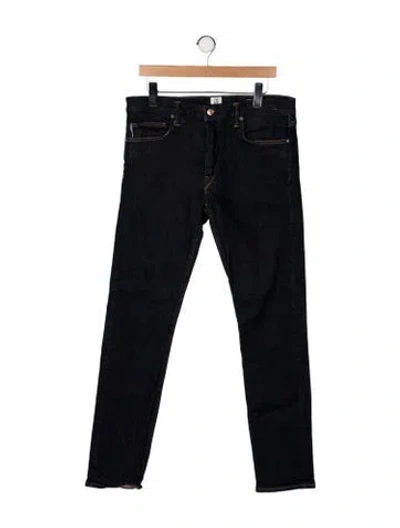 Pre-owned Hiroshi Kato Skinny Jeans In Black