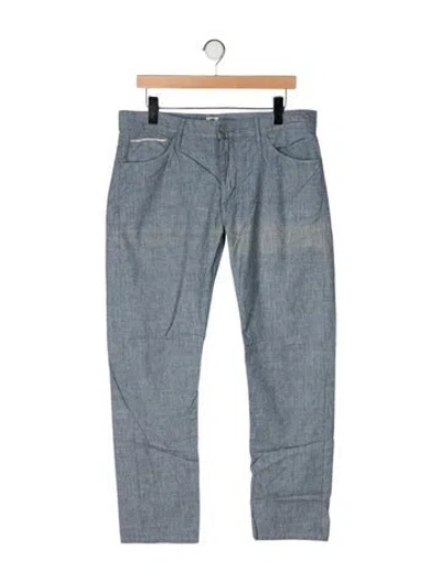 Pre-owned Hiroshi Kato Skinny Jeans In Blue