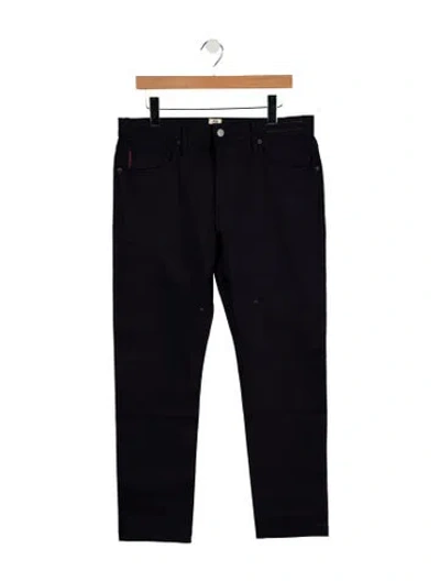 Pre-owned Hiroshi Kato Skinny Jeans In Blue