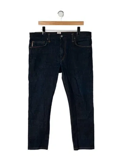Pre-owned Hiroshi Kato Skinny Jeans In Blue