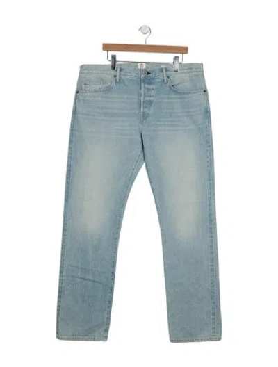 Pre-owned Hiroshi Kato Straight-leg Jeans In Blue