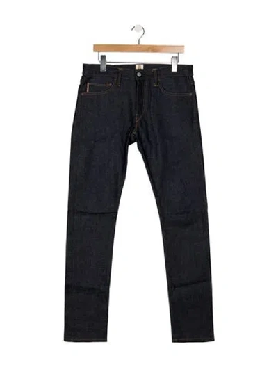 Pre-owned Hiroshi Kato Straight-leg Jeans In Blue